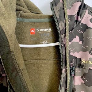 Simms waterproof soft fabric jacket